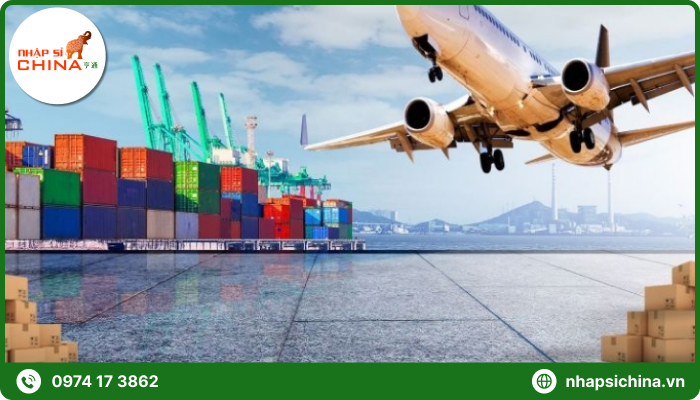 Hình thực vận chuyển hàng hóa nhập khẩu bằng đường hàng không