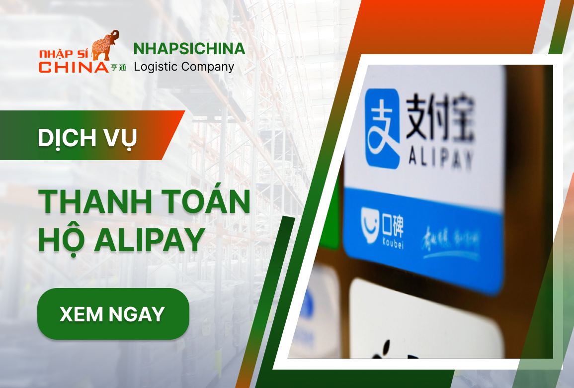 Dịch vụ thanh toán hộ Alipay | Ủy quyền thanh toán Taobao, Tmall