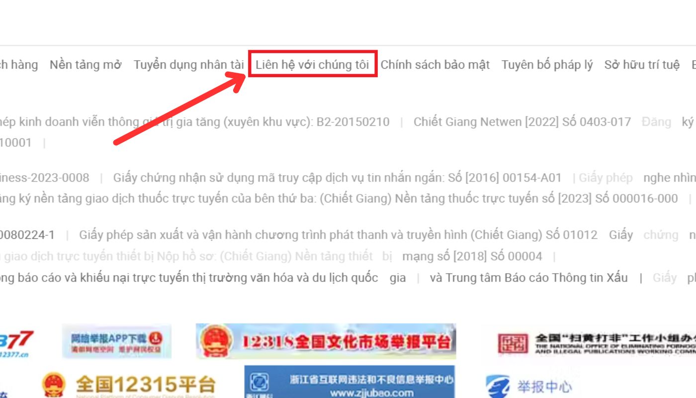 Liên hệ nhà cung cấp để khắc phục tình trạng tài khoản taobao bị đóng băng