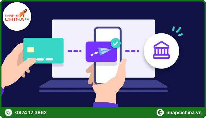 Thanh toán đơn hàng Alibaba bằng chuyển khoản ngân hàng