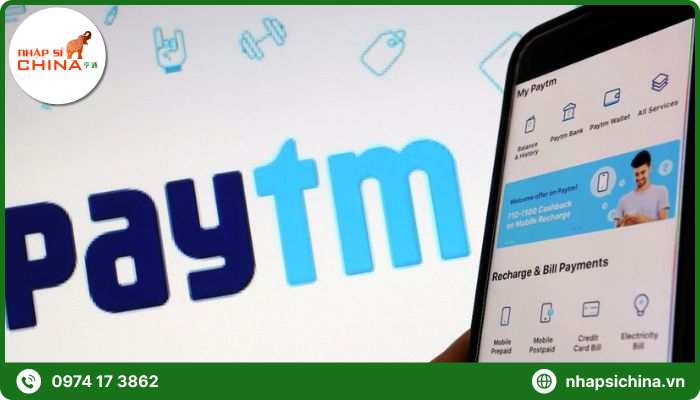 Thanh toán trực tuyến bằng Paytm 