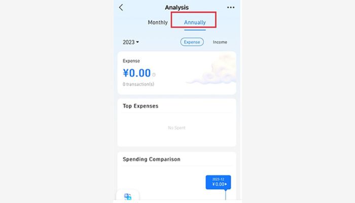 Hạn mức sử dụng tài khoản ví Alipay