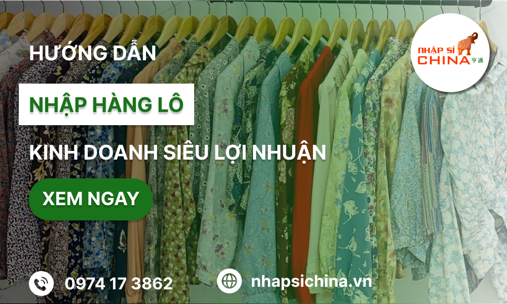 Nhập hàng lô về bán online