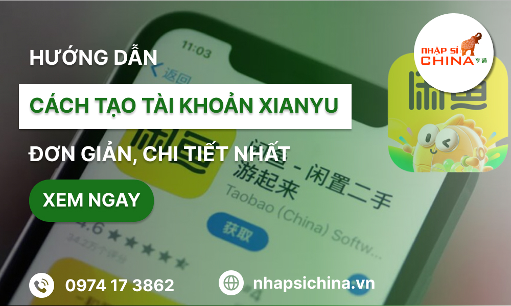 Hướng dẫn đăng ký Xianyu nhanh chóng