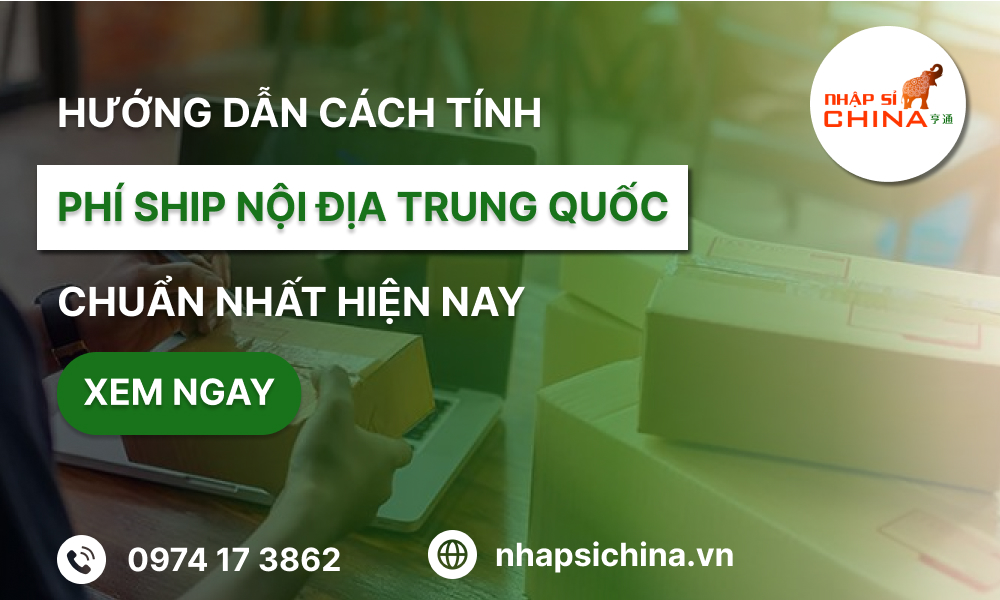 Phí ship nội địa Trung Quốc trên Taobao, 1688, Tmall là gì? Cách tính phí vận chuyển chuẩn nhất