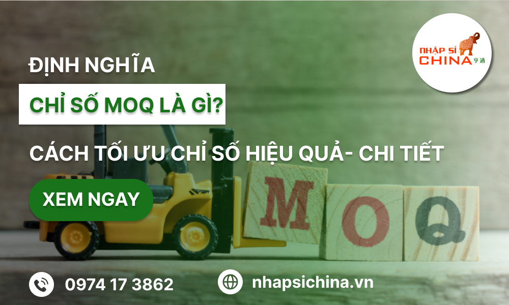 Định nghĩa khái niệm MOQ