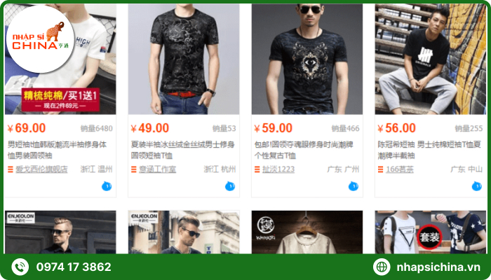 Link quần áo taobao giá rẻ cho nam giới