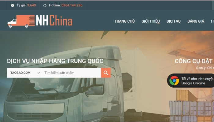 Công ty logistics chất lượng tại Việt Nam - Nhập hàng China