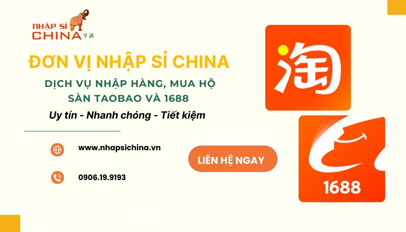 Nhập hàng nội địa Trung tại Nhập Sỉ China