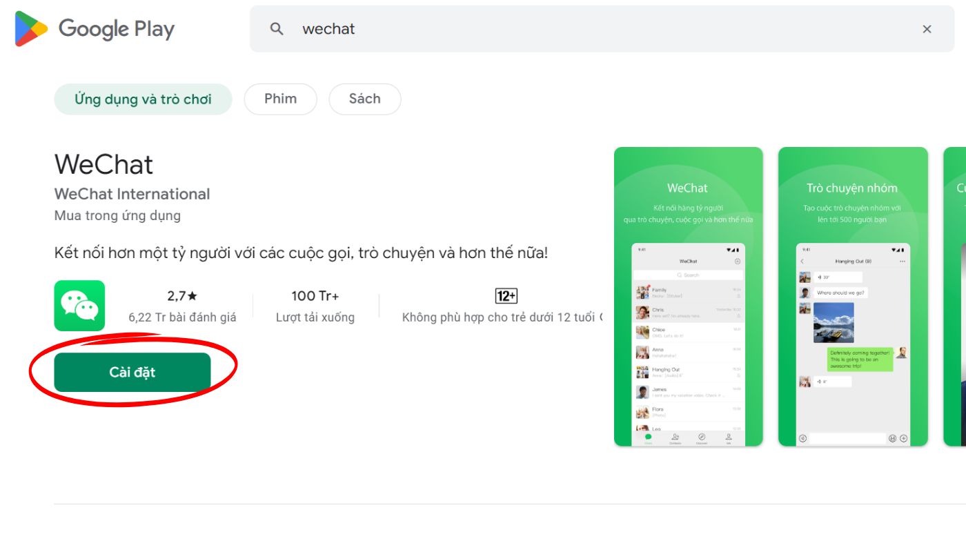 Tải app Webchat về máy