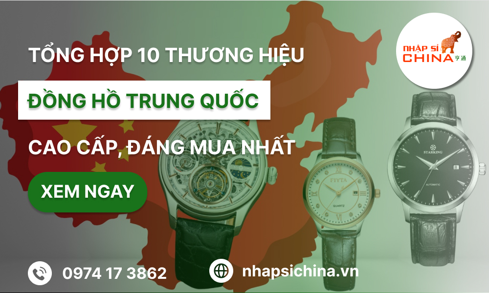 Tổng hợp thương hiệu đồng hồ trung quốc cao cấp