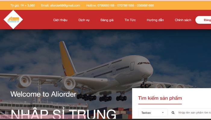 công ty mua hộ hàng trung quốc AliOrder