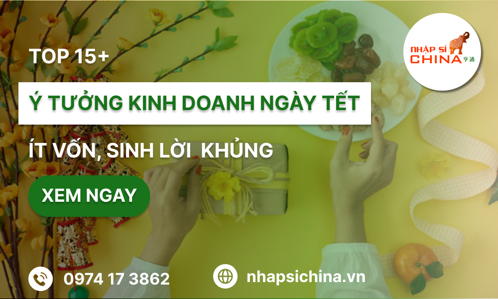 Những mặt hàng nên kinh doanh ngày Tết