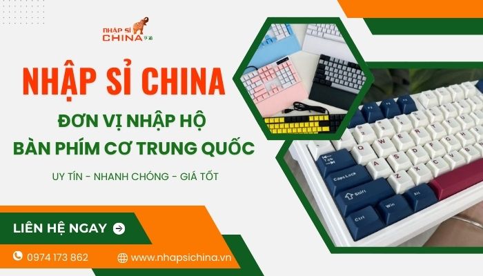 nhập bàn phím cơ nội địa trung tại nhập sỉ china