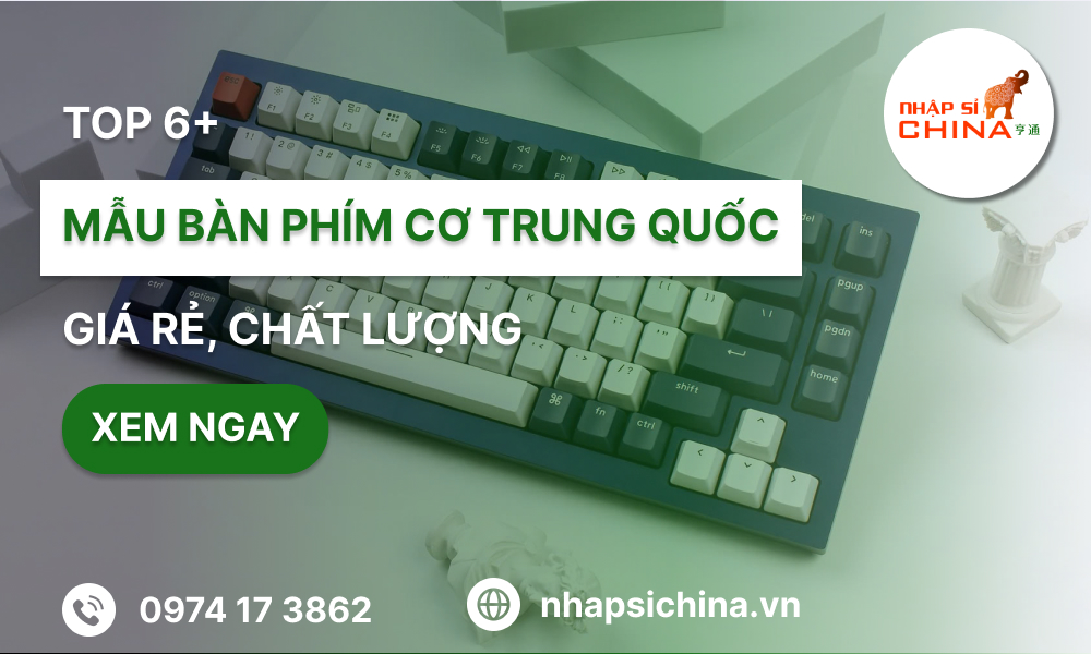 Top 6 thương hiệu bàn phím cơ Trung Quốc giá rẻ